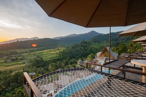 Natural landscape, View (from property/room), Pool view, Swimming pool