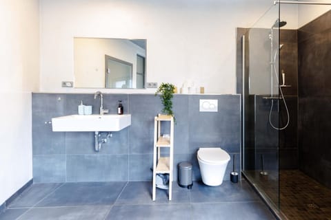 Shower, Toilet, Bathroom, towels