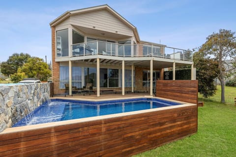 Property building, Patio, Garden view, Pool view, Swimming pool