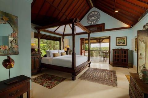 Bed, Bedroom, air conditioner