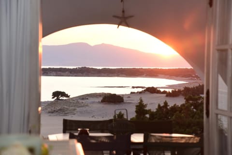 Natural landscape, Sea view, Sunset