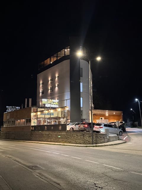 Property building, Night, Location, Parking