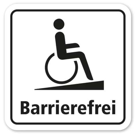Facility for disabled guests, acessibility