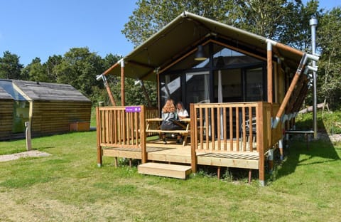 Property building, group of guests
