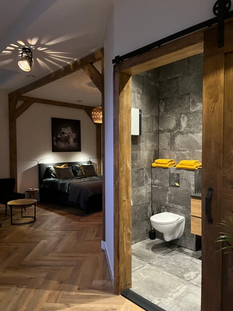 Shower, Toilet, Bathroom, towels