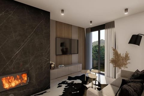 Living room, Seating area, flat iron