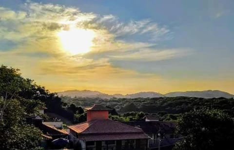 Natural landscape, Mountain view, Sunrise, Sunset