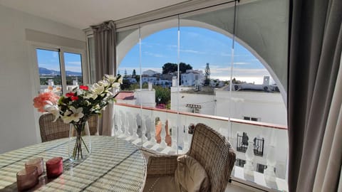 Property building, View (from property/room), Living room, Dining area