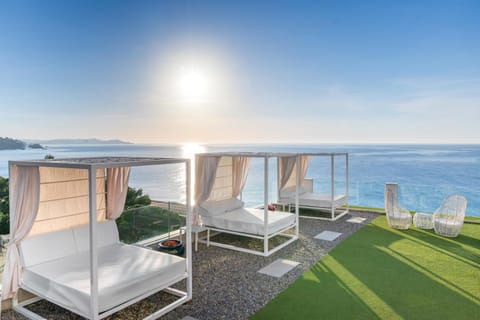 Day, Balcony/Terrace, Sea view, sunbed