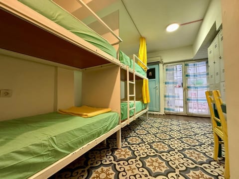 Bed, Bedroom, bunk bed, wardrobe