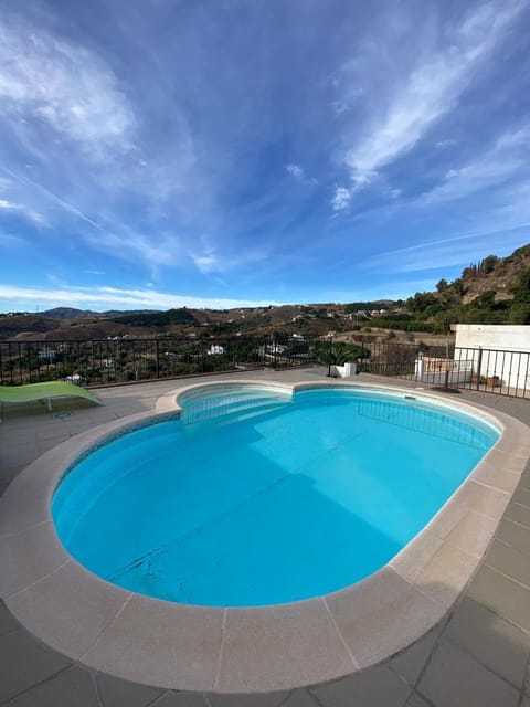 Natural landscape, Mountain view, Swimming pool