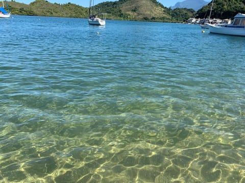 Day, Natural landscape, Beach, Mountain view, Sea view