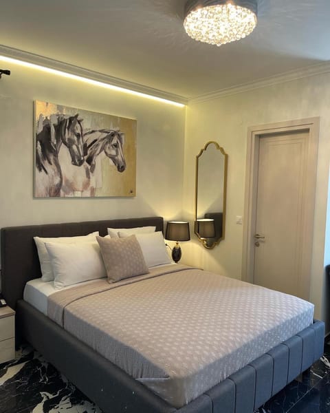 Bed, Decorative detail, Bedroom