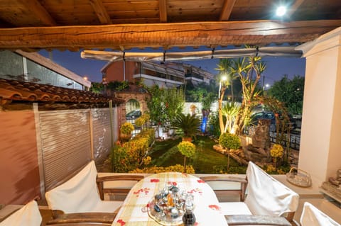 Night, Garden, Garden view
