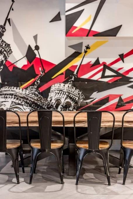 Living room, Dining area