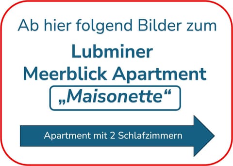 Lubminer Meerblick Apartments Apartment in Lubmin
