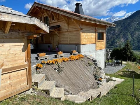 Property building, Natural landscape, Mountain view