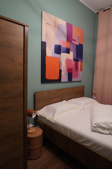 Bed, Photo of the whole room, Bedroom, wardrobe