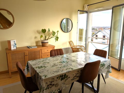 Duplex vue mer tout confort a la Croix Paqueray Apartment in Jullouville