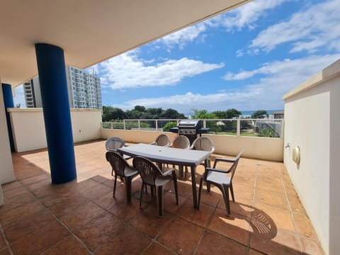 BBQ facilities, View (from property/room), Balcony/Terrace, Sea view