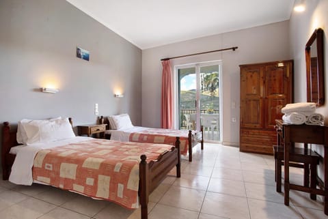 Property building, Living room, Bedroom
