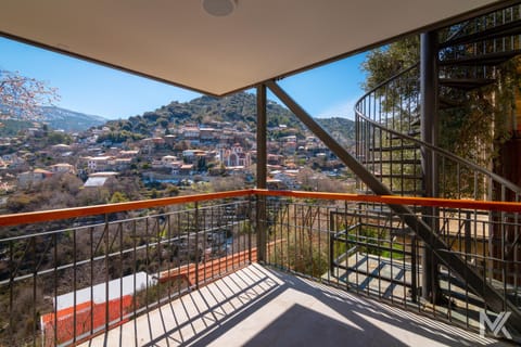 Day, Natural landscape, View (from property/room), Balcony/Terrace, Mountain view