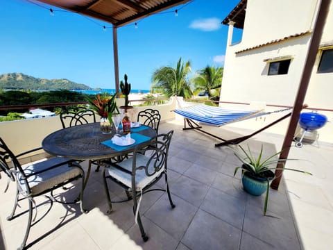 Patio, Natural landscape, View (from property/room), Balcony/Terrace, Balcony/Terrace, Dining area, Mountain view, Sea view, sunbed