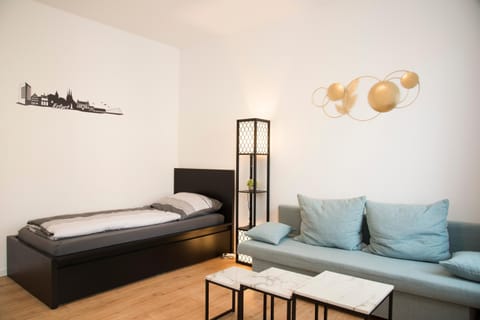 Living room, Bedroom