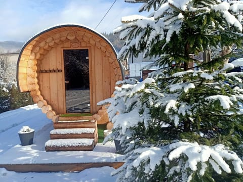 Winter, Sauna