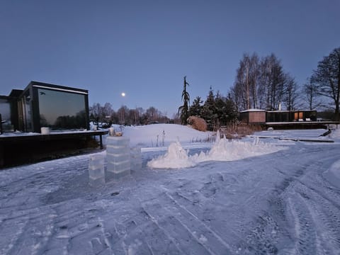 Vaitų Riešutynė - Small shipping container house House in Lithuania