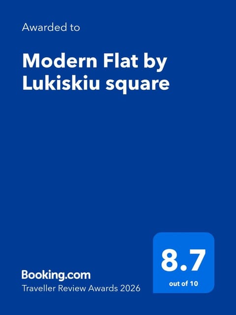 Modern Flat by Lukiskiu square Apartment in Vilnius