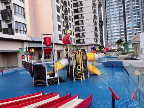 Children play ground, Aqua park, Swimming pool