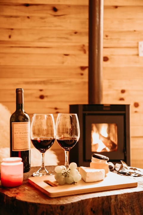 Living room, fireplace