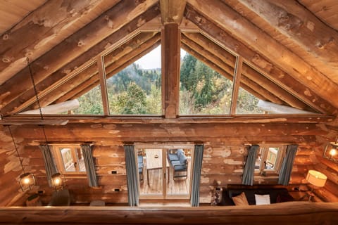 View (from property/room), Living room, Mountain view