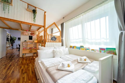 Bedroom, children, children