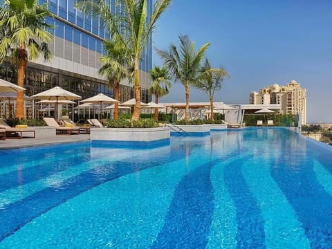 Property building, Pool view, Swimming pool