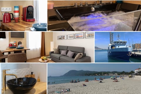 Bathroom, Living room, Beach