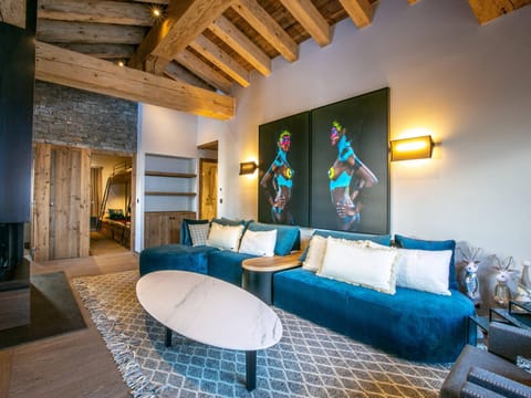 Luxueux appartement sous charpente proche des pistes - 10 pers - FR-1-694-90 Apartment in Val dIsere