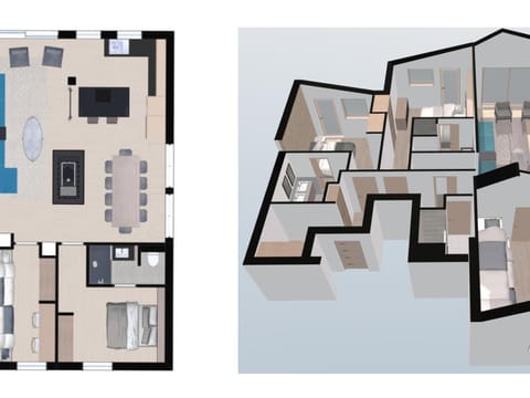 Luxueux appartement sous charpente proche des pistes - 10 pers - FR-1-694-90 Apartment in Val dIsere