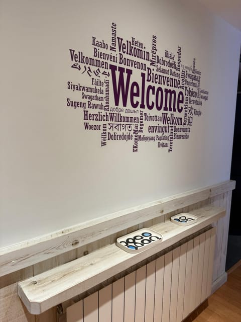Facade/entrance, Text overlay