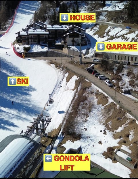 CASA FOLGARIDA 2 BOX AUTO PRIVATI davanti CABINOVIA BELVEDERE Cabin in Trentino-South Tyrol