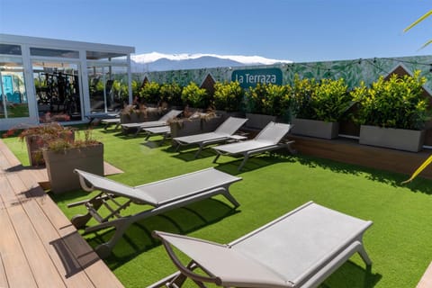 Day, Garden, Fitness centre/facilities, sunbed