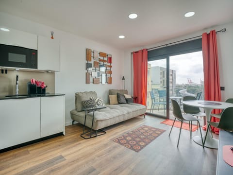 Balcony/Terrace, Kitchen or kitchenette, Living room, Dining area
