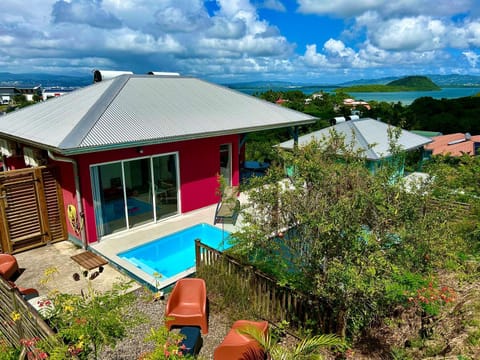 Property building, Day, Natural landscape, Garden, Garden view, Pool view, Sea view, Swimming pool