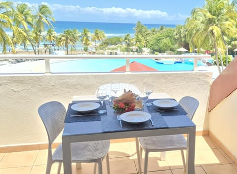 Balcony/Terrace, Pool view, Sea view