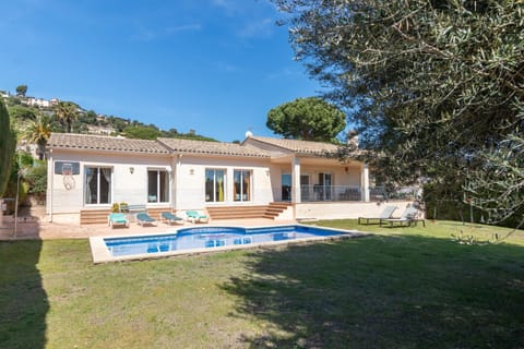 Property building, Living room, Swimming pool