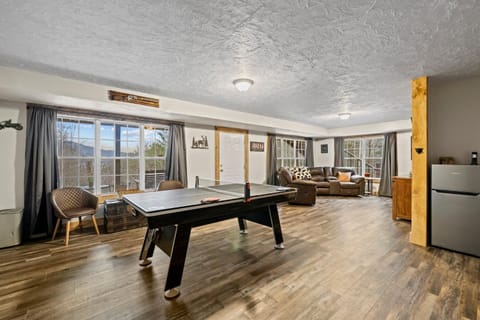 Darts, Table tennis, TV and multimedia, Seating area