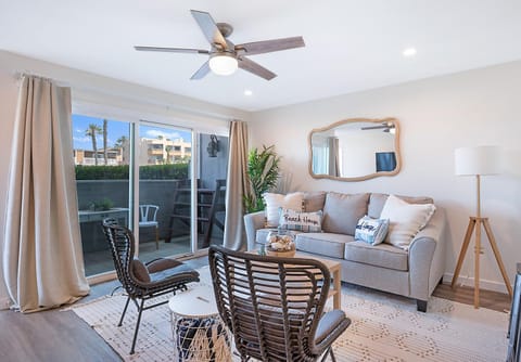 Patio, Living room, Seating area, fireplace