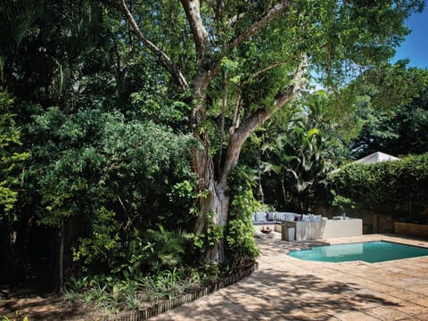 Swimming pool, flat iron