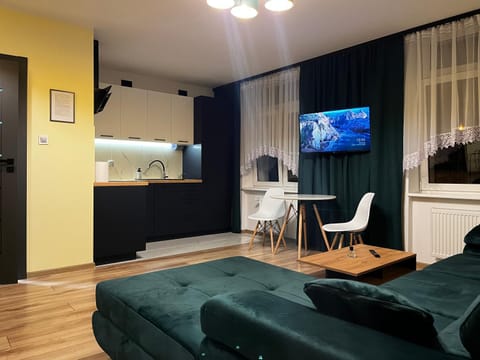 TV and multimedia, Kitchen or kitchenette, Living room, Seating area